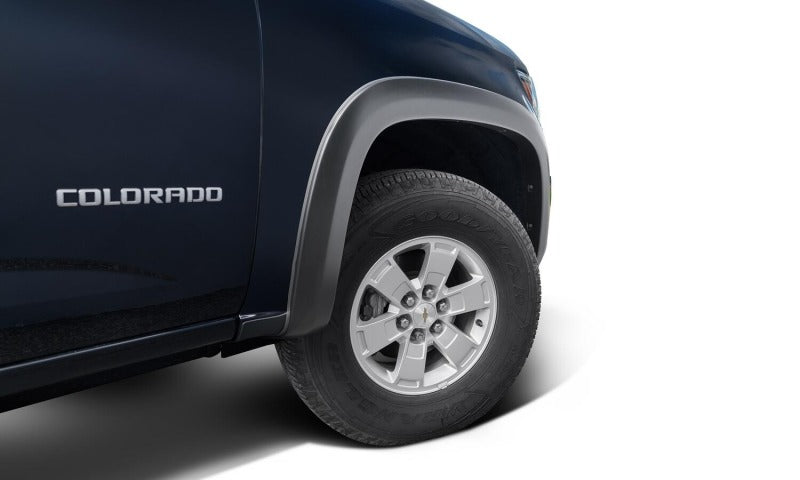 Bushwacker 40143-02 15-19 Chevy Colorado (Excl. ZR2) OE Style Fender Flares 2pc Front - Black