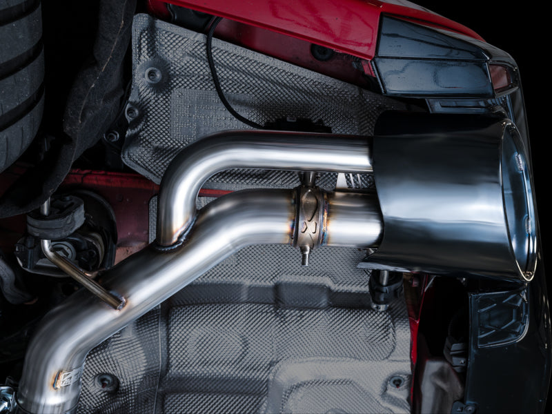 AWE Tuning 3025-33776 21-23 Audi C8 RS6/RS7 SwitchPath Cat-back Exhaust - Diamond Black Tips