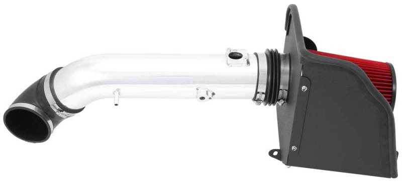 Spectre 9004 11-13 GM 2500HD/3500HD V8-6.0L F/I Air Intake Kit - Polished w/Red Filter