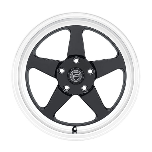 Forgestar F09170067P50 D5 Drag 17x10 / 5x114.3 BP / ET50 / 7.5in BS Gloss Black Wheel