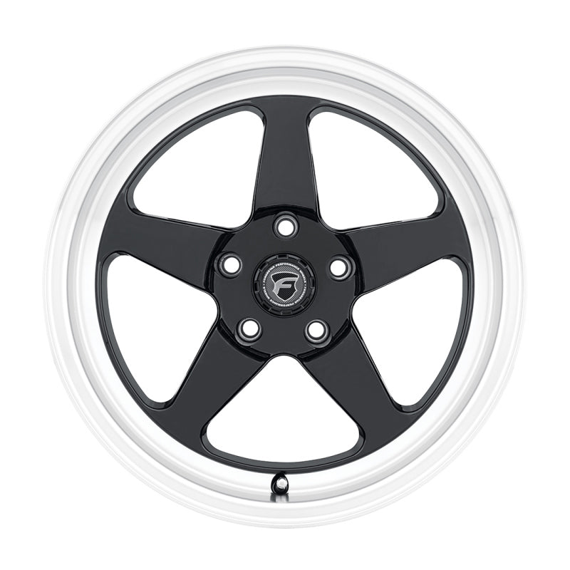 Forgestar F0918C071N37 D5 Drag 18x5.0 / 5x115 BP / ET-37 / 1.5in BS Gloss Black Wheel