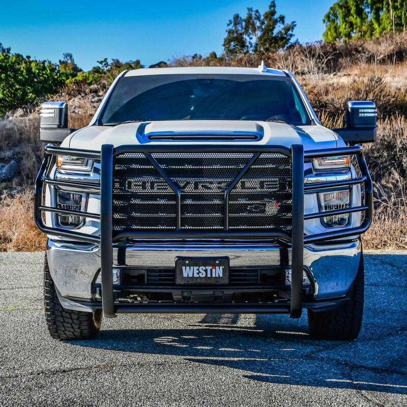 Westin 57-3995 2020 Chevrolet Silverado 2500/3500 HDX Grille Guard - Black