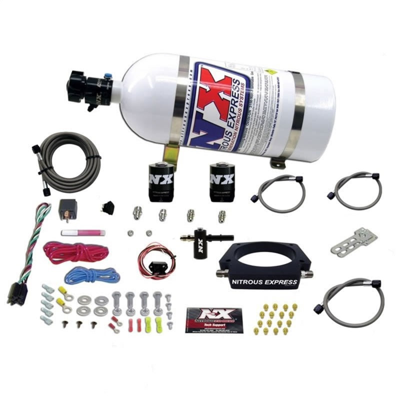 Nitrous Express 20938-10 2014+ Chevrolet Corvette C7 Nitrous Plate Kit (50-300HP) w/10lb Bottle