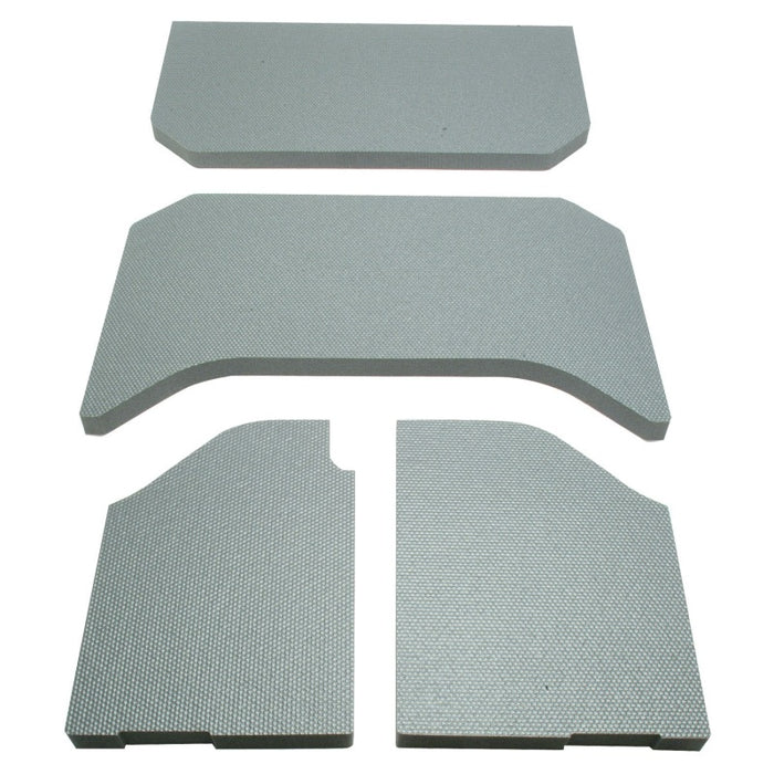 DEI 50139 11-18 Jeep Wrangler JK 4-Door Boom Mat Headliner - 4 Piece - Gray