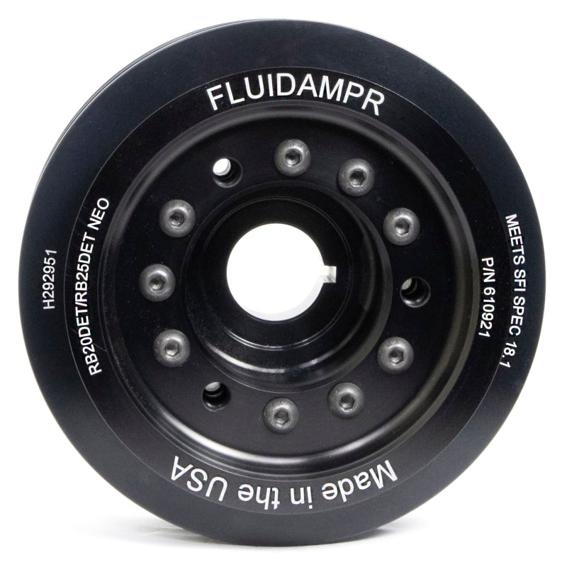 Fluidampr 610921 Nissan RB20DET/RB25DET NEO Phase-1 BNR32 GT-R Steel Internally Balanced Damper