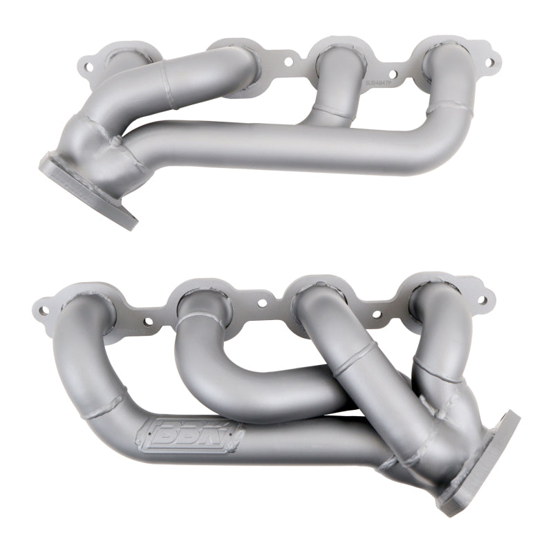 BBK 4047 14-18 GM Truck 5.3/6.2 1 3/4in Shorty Tuned Length Headers - Titanium Ceramic