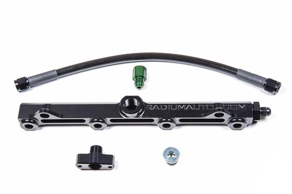 Radium Engineering 20-0215 92-02 Toyote Supra 2JZ-GTE Top Feed Fuel Rail Kit