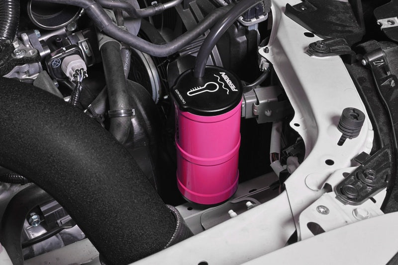 Perrin Performance ASM-ENG-505HP PERRIN 02-25 Subaru WRX / 04-21 STI / 13-25 BRZ/GR86/FRS/86 Coolant Overflow Tank - Hyper Pink