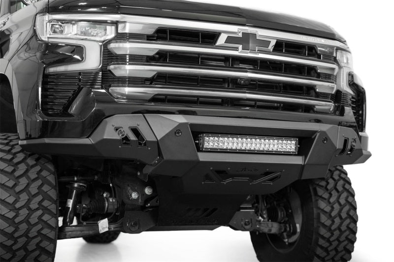 Addictive Desert Designs F140300010103 ADD 2022+ Chevrolet Silverado 1500 Black Label Front Bumper