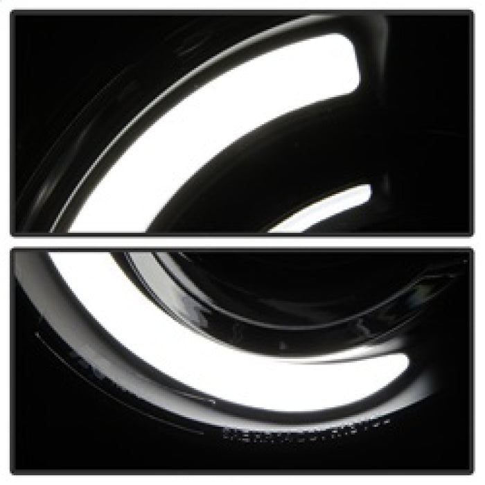 SPYDER 9039720 xTune 15-17 Jeep Renegade Light Bar DRL Projector Headlights -Black (PRO-JH-JREN-LBDRL-BK)