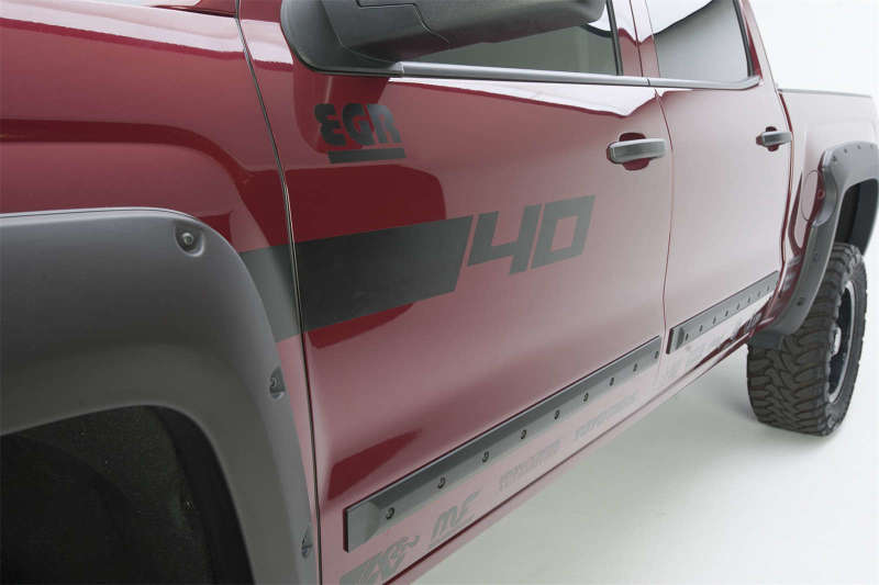 EGR 991674 Crew Cab Front 41.5in Rear 38in Bolt-On Look Body Side Moldings (991674)