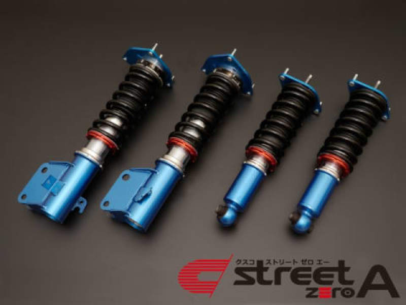 Cusco 6A1 61N CN Coilovers Street Zero A Front -Pillow / Rear -Rubber Upper 2015+ WRX STI ONLY