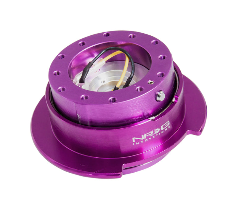 NRG SRK-250PP Quick Release Kit Gen 2.5 - Purple Body / Purple Ring