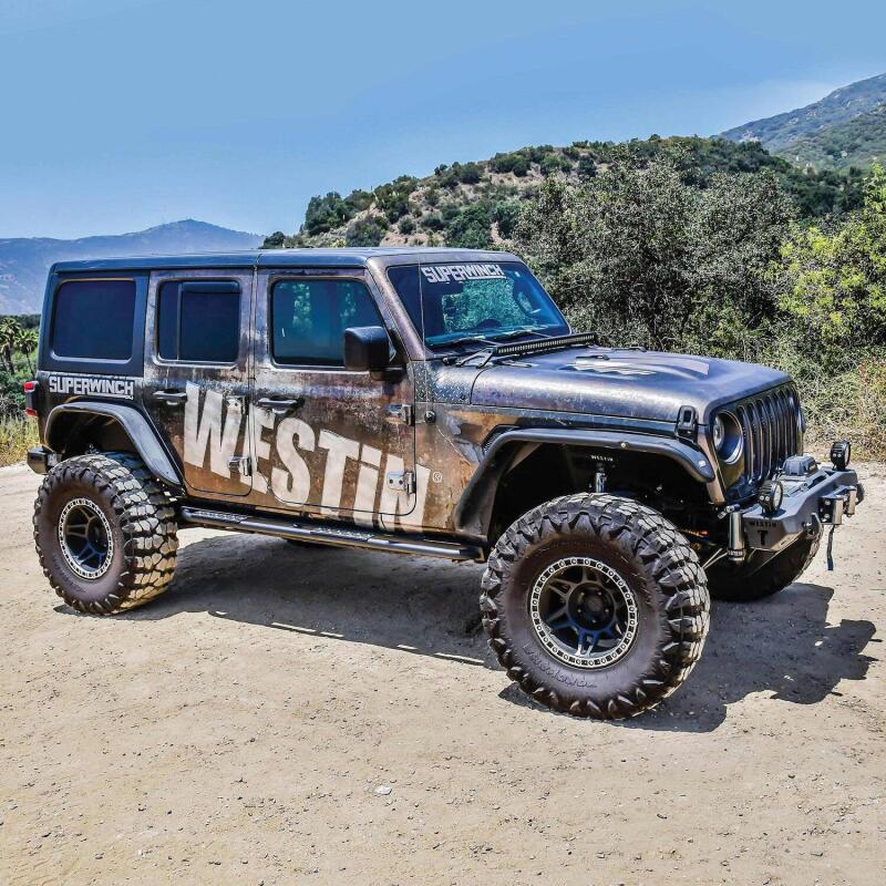 Westin 42-14065 18-23 Jeep Wrangler JL Unlimited 4dr Rock Slider - Textured Black
