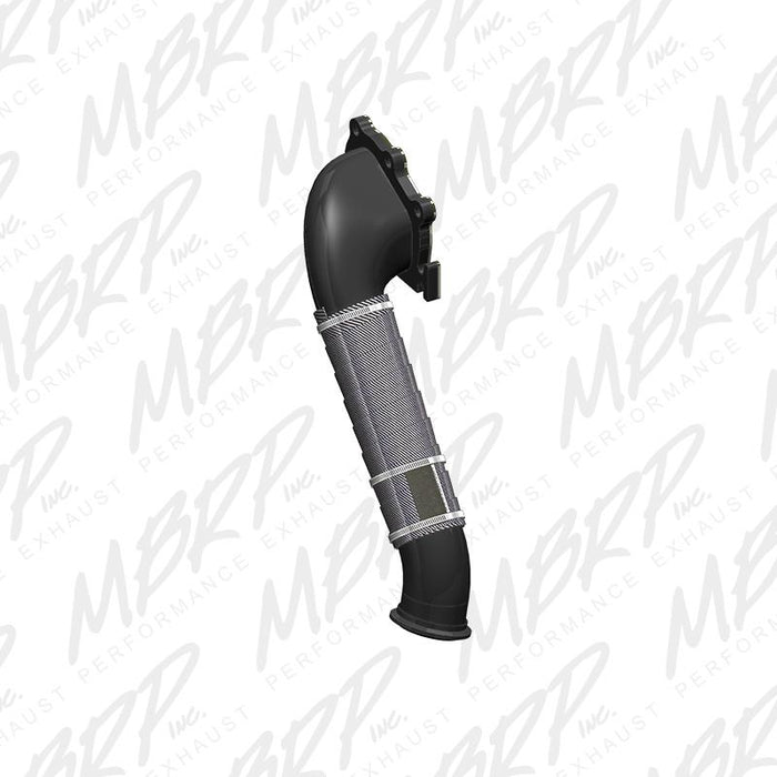 MBRP GMCA425 01-04 Chev/GMC 6.6L Duramax 3in Black Turbo Down Pipe