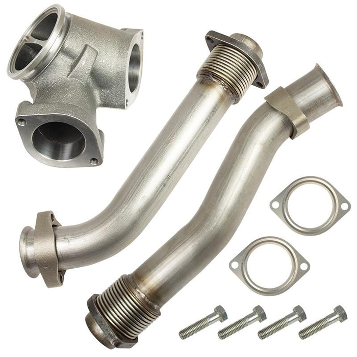 BD Diesel 1043900 UpPipe Kit - Ford 1999.5-2003 7.3L PowerStroke