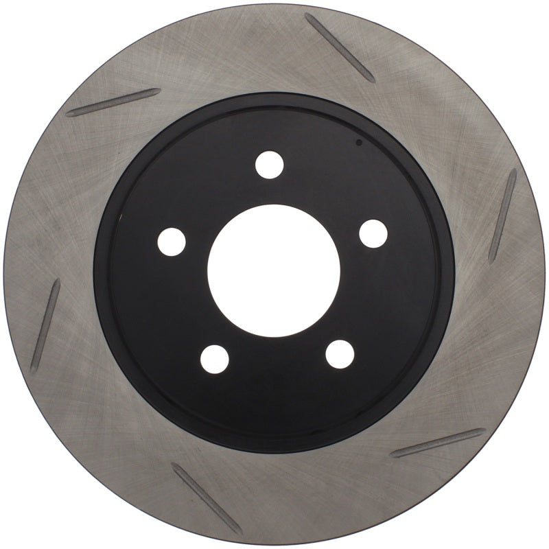 Stoptech 126.61087SR StopTech Power Slot 05-10 Mustang V6/4.0L / GT V8-4.6L Rear Right Slotted Rotor
