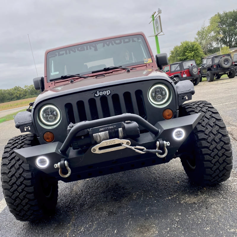 ORACLE Lighting 5769-334 Oracle 7in High Powered LED Headlights - Black Bezel - ColorSHIFT No Controller SEE WARRANTY