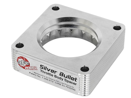 aFe 46-36008 Silver Bullet Throttle Body Spacer 03-06 Nissan 350Z V6 3.5L (VQ35DE)