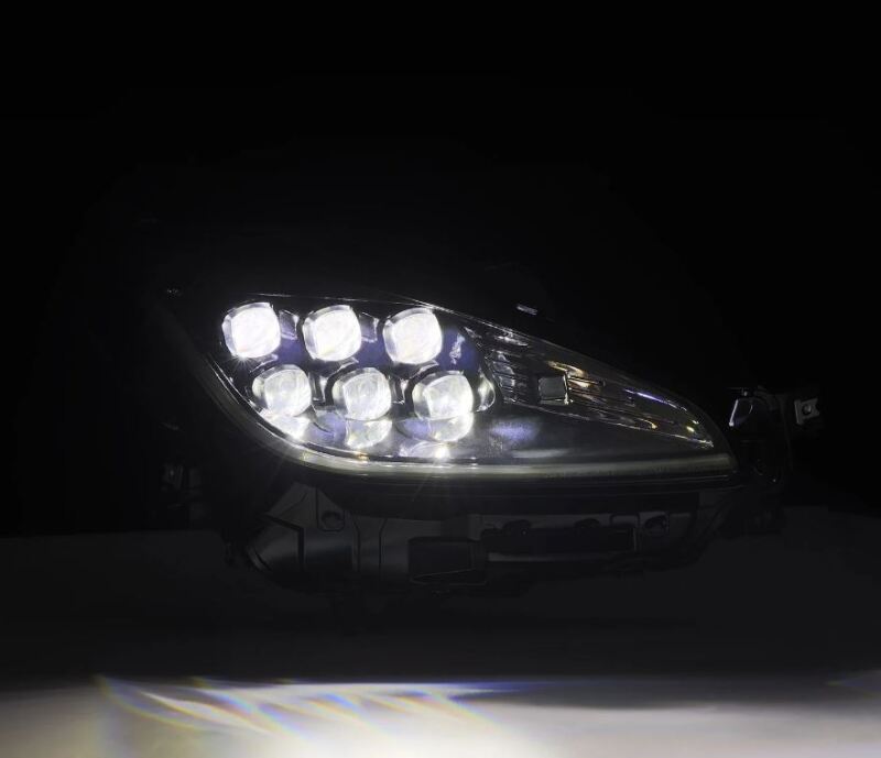 AlphaRex 880875 21-23 Toyota GR86 / Subaru BRZ NOVA-Series LED Projector Headlights - Alpha Black