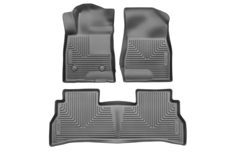 Husky Liners 99261 2024 Chevrolet Trax Weatherbeater Black Front & 2nd Seat Floor Liners