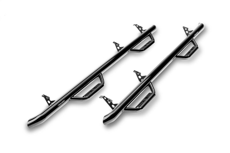 N-Fab D1584CC Nerf Step 15.5-17 Dodge RAM 1500 Crew Cab - Gloss Black - Cab Length - 3in