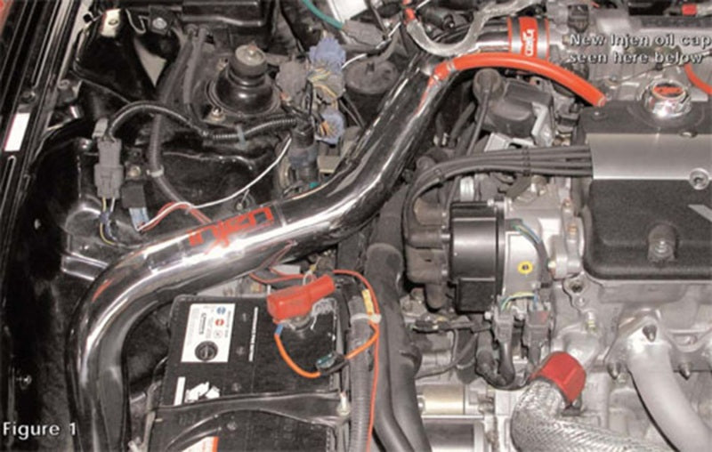 Injen RD1720BLK 97-01 Prelude Black Cold Air Intake