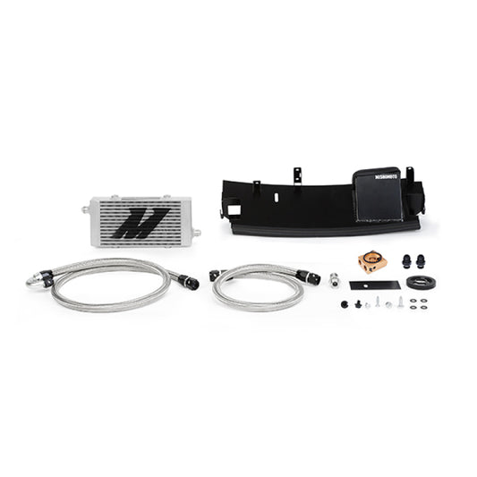 Mishimoto MMOC-RS-16TSL 2016+ Ford Focus RS Thermostatic Oil Cooler Kit - Silver