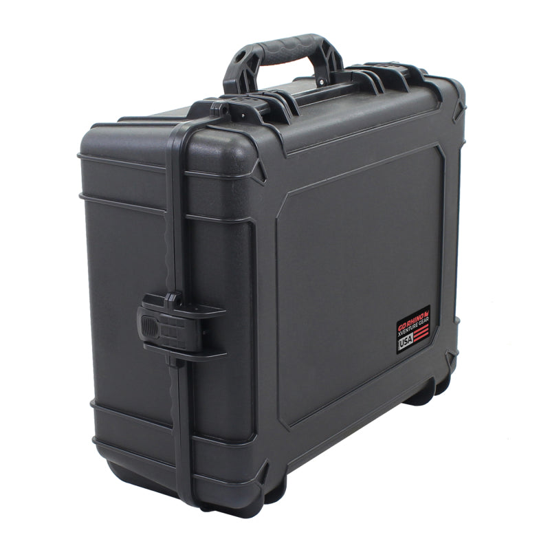 Go Rhino XG252010F XVenture Gear Hard Case w/Foam - Large 25in. / Lockable / IP67 - Tex. Black