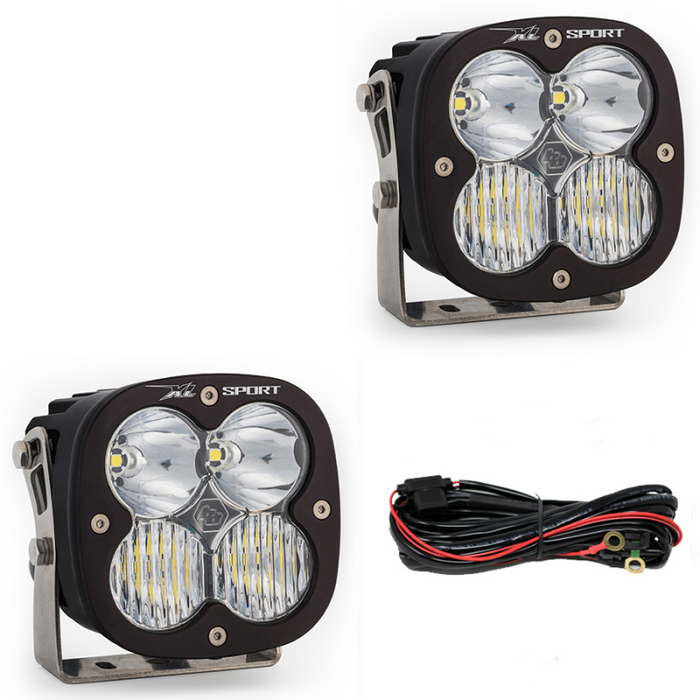 Baja Designs 447667 Jeep JL/JT Rubicon Steel Bumper LED Light Kit XL Sport