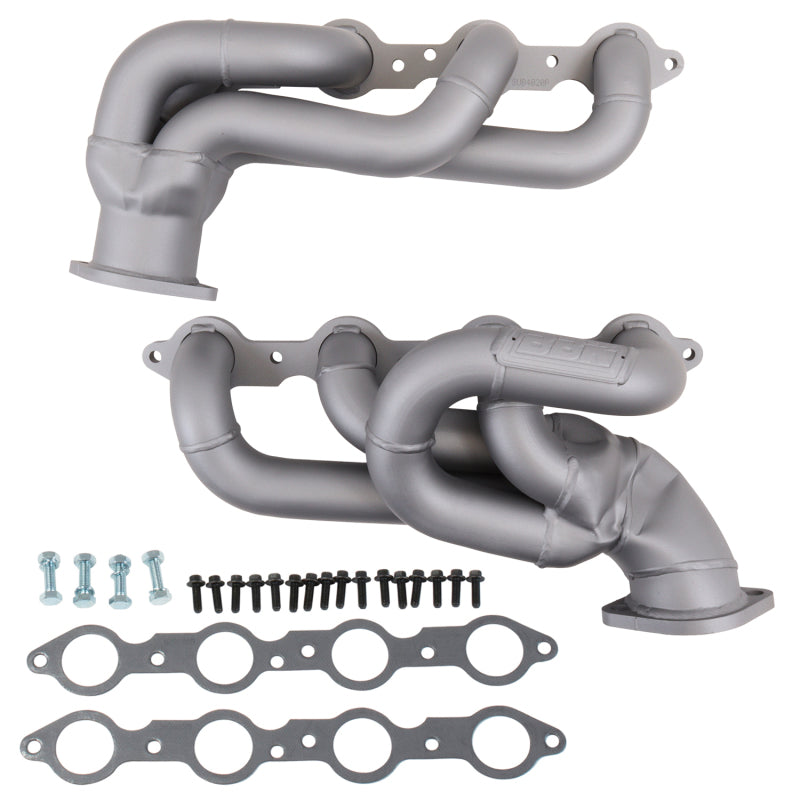 BBK 4020 10-15 Camaro LS3 L99 Shorty Tuned Length Exhaust Headers - 1-3/4 Titanium Ceramic