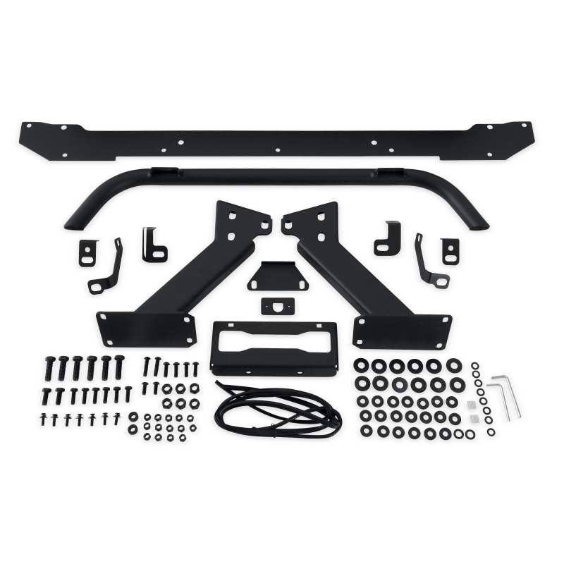 Body Armor 4x4 SU-19339 18-21 Subaru Crosstrek HiLine Front Winch Bumper