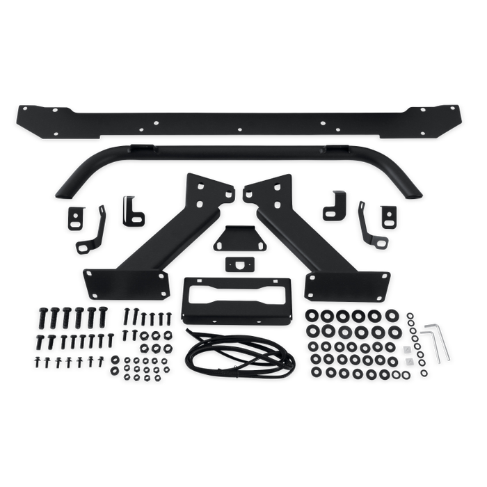 Body Armor 4x4 SU-19339 18-21 Subaru Crosstrek HiLine Front Winch Bumper