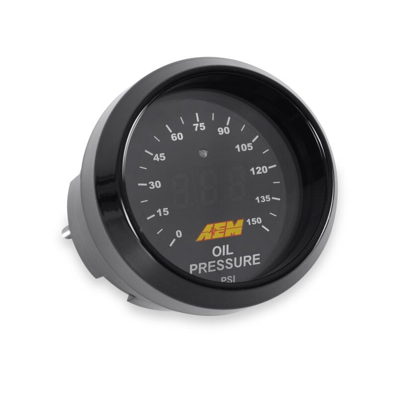 AEM 30-4407 52mm Oil Pressure 150psi Digital Gauge