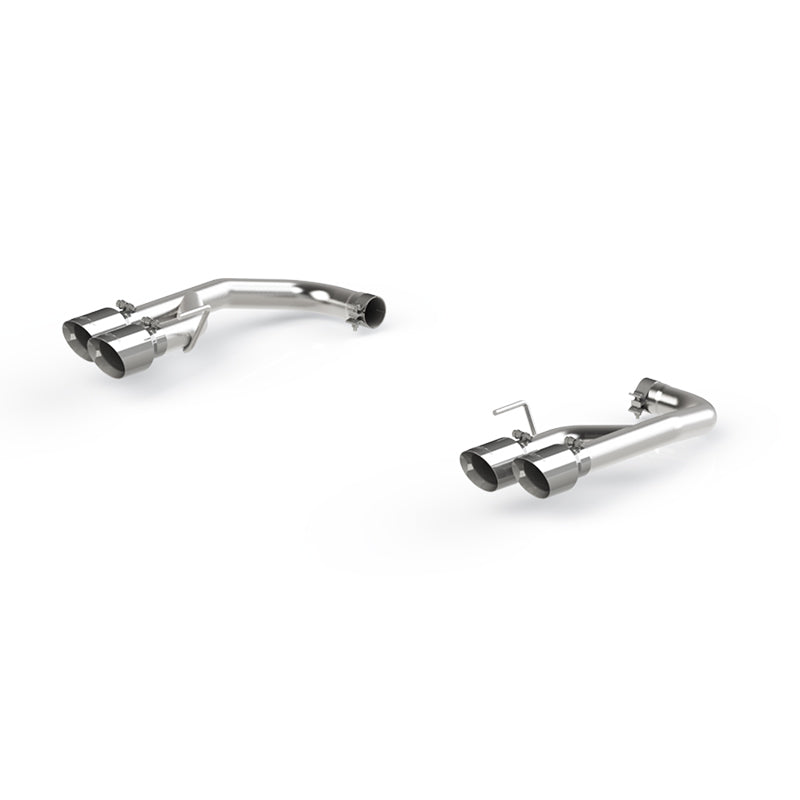 MBRP S7211304 18-20 Ford Mustang GT 2.5in T304 Non Active Dual Axle Back Exhaust System - 4in Dual Wall Tips
