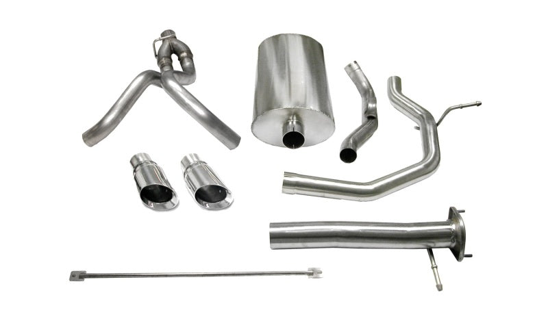CORSA Performance 14254 Corsa 2005-2006 Chevrolet SSR 5.3L V8 Polished Sport Cat-Back Exhaust