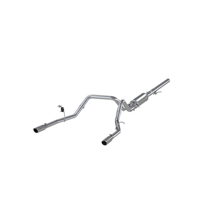 MBRP S5084AL 14 Chevy/GMC 1500 Silverado/Sierra 4.3L V6/5.3L V8 Dual Split Rear Alum 3in Cat Back Exhaust