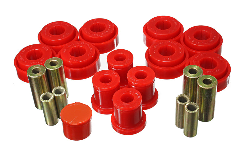Energy Suspension 5.3140R Chrysler Red Front End Control Arm Bushing Set