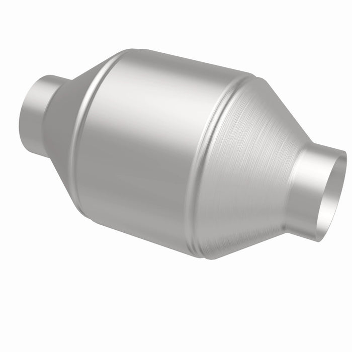 Magnaflow 51655 MagnaFlow Conv Univ 2.25in Inlet/Outlet Center/Center Round 3in Body L x 5in W x 8.75in Overall L