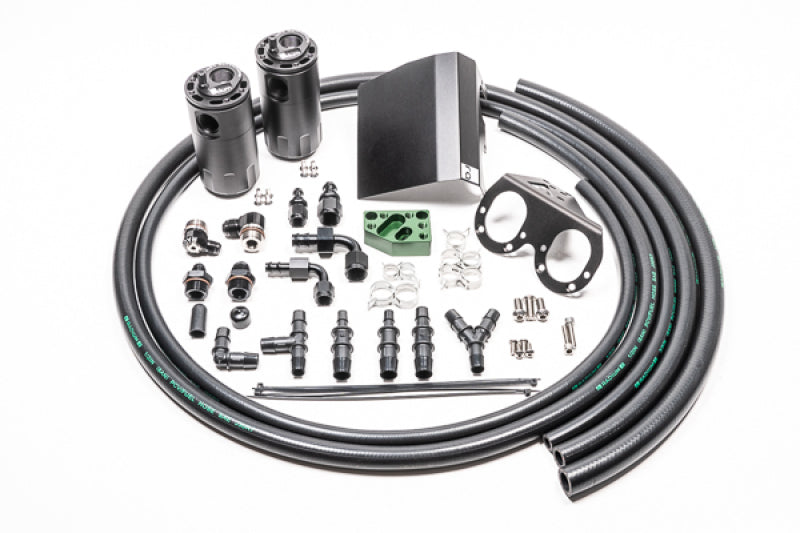 Radium Engineering 20-0608-FL Radium 02-21 Subaru EJ-Series Fluid Lock Turbo Dual Catch Can Kit