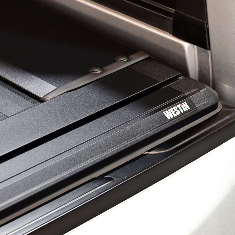 Westin 19-50285 22-26 Toyota Tundra 5ft 5in. (66in.) Bed Electric Retractable Tonneau Cover - Black