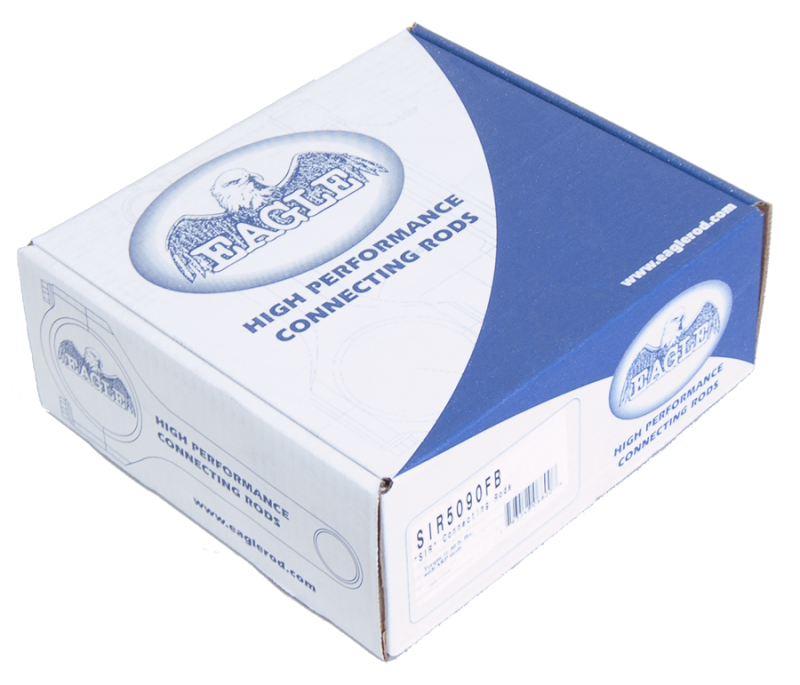 Eagle EAGSIR5090FB SBF 5140 Forged I-Beam Rods 5.090in