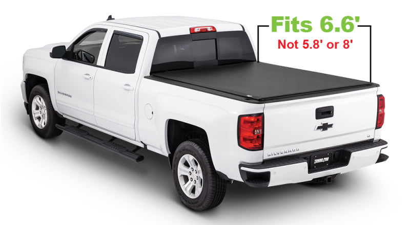 Tonno Pro LR-1045 14-19 Chevy Silverado 1500 6.6ft Fleetside Lo-Roll Tonneau Cover