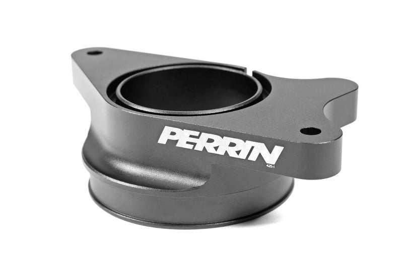 Perrin Performance PSP-INT-425BK PERRIN 22-24 Subaru WRX / 20-25 LGT & OBXT Turbo Inlet Hose w/Turbo Adapter Flange (Long) - Black