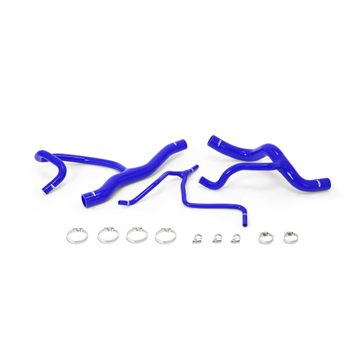 Mishimoto MMHOSE-CAM4-16HDBL 2016+ Chevrolet Camaro 2.0T w/HD Cooling Package Silicone Radiator Hose Kit - Blue