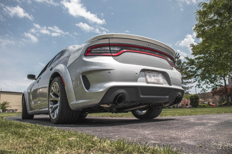 CORSA Performance 21072BLK Corsa 2015-2023 Charger SRT/Hellcat/Redeye 2.75in Valved Catback DRE w/ Single 4.5in Blk PVD Tips