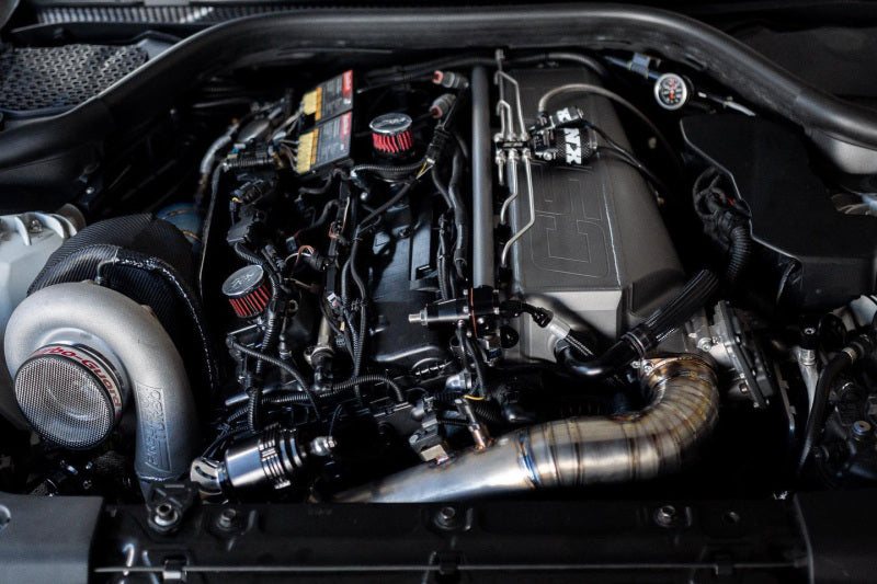 CSF 8400B Gen 2 B58 Race X Charge-Air-Cooler Manifold - Thermal Black Finish