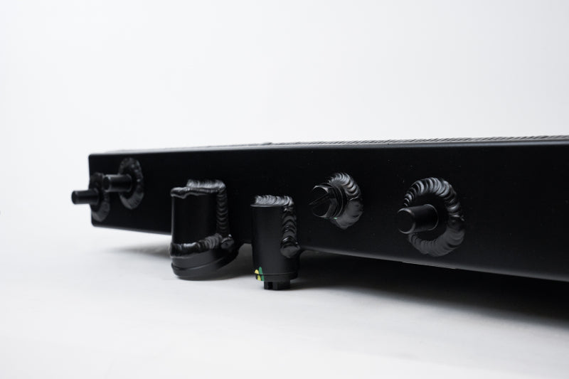 CSF 2850KB 92-00 Honda Civic w/K-Swap V3 Radiator - Black Finish