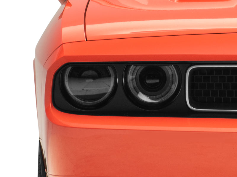 Raxiom CH3761 08-14 Dodge Challenger Halo Projctr Headlights w/Sequential Turn Signals-Blk Hsng(Clear Lens)
