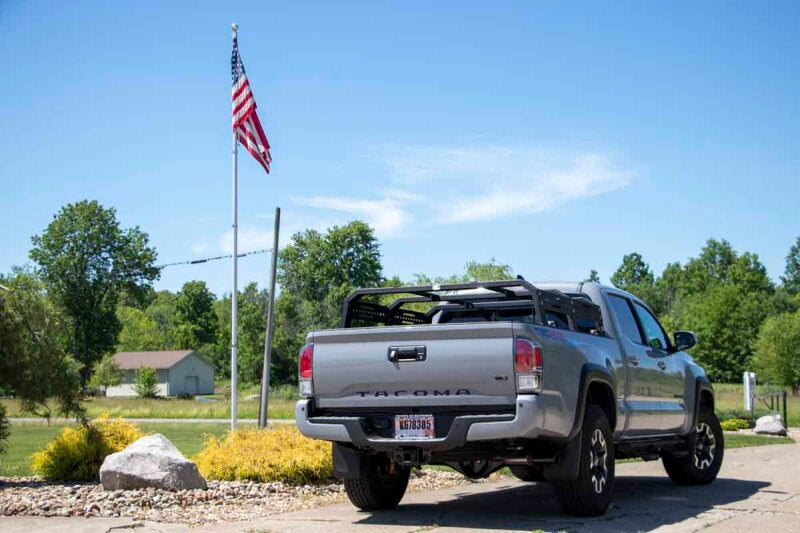 Fishbone Offroad FB21244 2016+ Toyota Tacoma Short 61In Tackle Rack